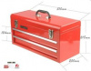 Ящик инструментальный (2 выдвижных полки, откидной верх) Big Red TBD132G(tb132). Большой выбор на сайте Трейдимпорт