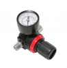 Регулятор давления воздуха с индикатором 1/4"(F)x1/4"(M) (0-12bar, нижнее расположение регулятора) F. Большой выбор на сайте Трейдимпорт