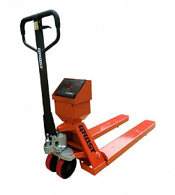 На сайте Трейдимпорт можно недорого купить Тележка гидравлическая с весами GROST HTS2.0-115 117015. 